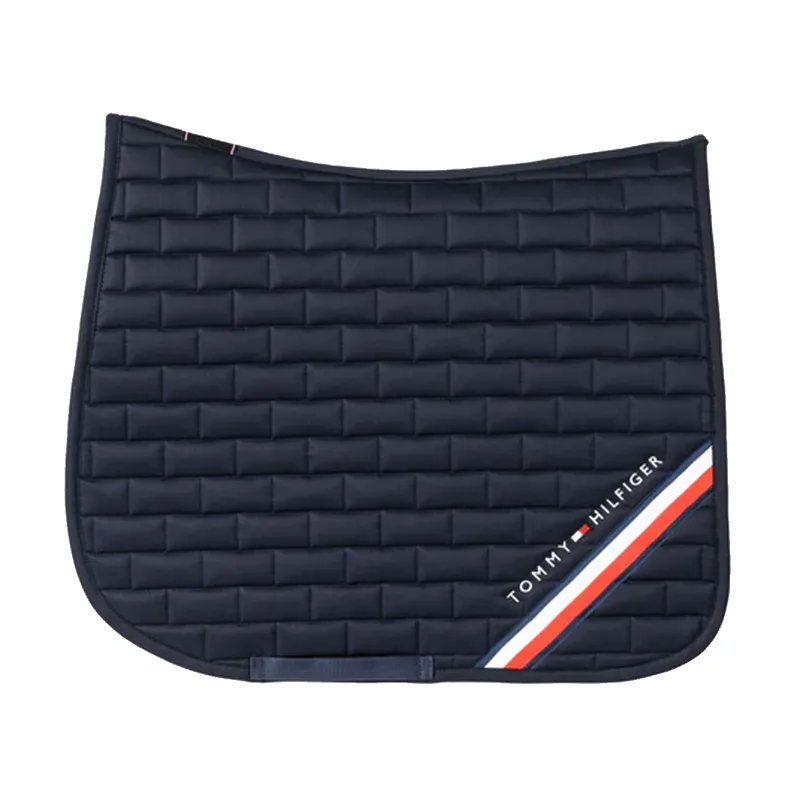 Tommy Hilfiger Global Stripe Dressage Saddlepad - Desert Sky